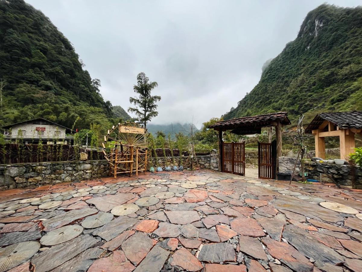 Tày Homestay Làng Đá Cổ Khuổi Ky- Bản Giốc Cao Bang Exterior foto