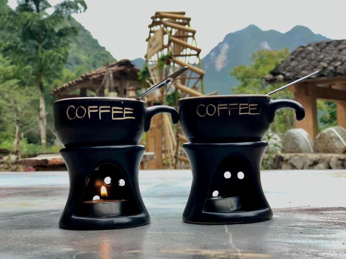 Tày Homestay Làng Đá Cổ Khuổi Ky- Bản Giốc Cao Bang Exterior foto