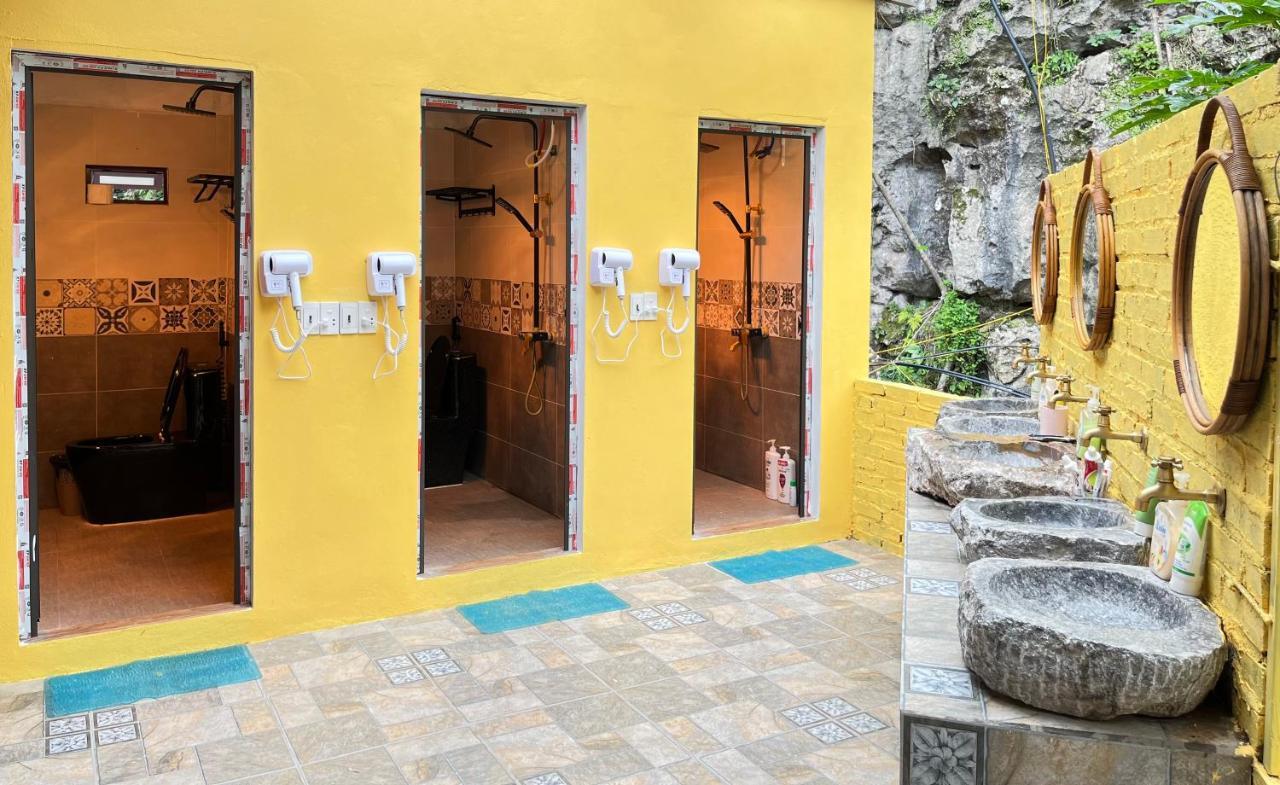 Tày Homestay Làng Đá Cổ Khuổi Ky- Bản Giốc Cao Bang Exterior foto