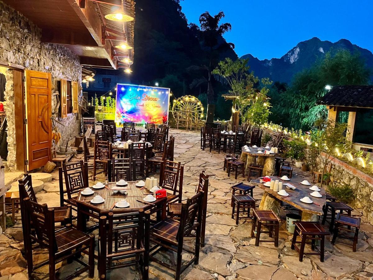 Tày Homestay Làng Đá Cổ Khuổi Ky- Bản Giốc Cao Bang Exterior foto